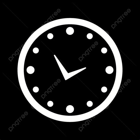 Vector Clock Icon Clock Icons Clock Time Png And Vector With