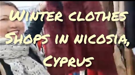 SHOPS IN LEDRA NICOSIA CYPRUS Clothesshops Winterclothes Aireenagnes