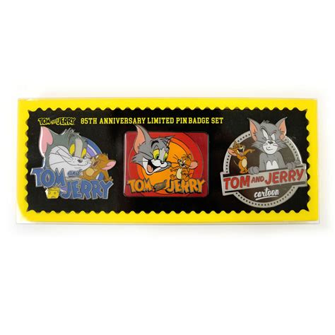 【トムジェリマーケット限定】tom And Jerry ピンバッジセット Tom And Jerry Official Online Store