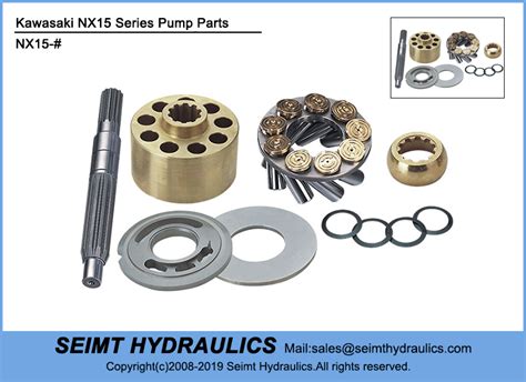 Kawasaki Nx Rotary Group And Spare Part Seimt Hydraulics