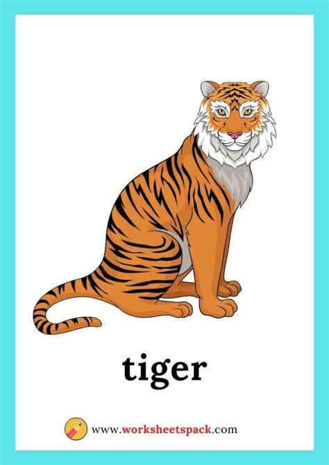 Zoo Animal Flashcards Free Printable - Printable and Online Worksheets ...