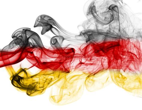 Germany Flag Smoke Stock Image Image Of Burn Culture