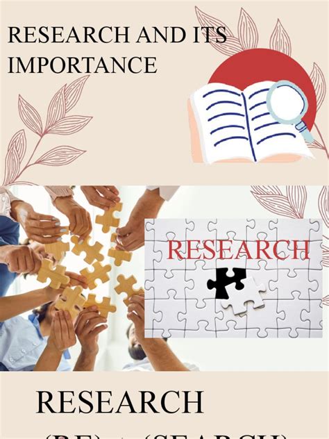 Research And Its Importance Pdf Methodology Science