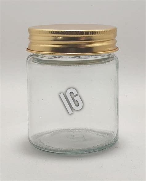 Ro Metal Cap 100ml Screw Glass Jar At Rs 10piece In New Delhi Id 24376450662