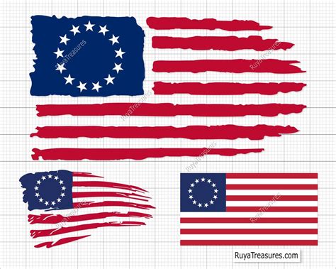 Betsy Ross Svg 1776 Svg American Flag Svg 4th July Svg Patriotic