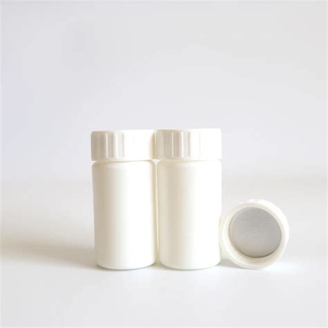 Custom Logo White Hdpe 120ml Hdpe Pill Bottle Medicine Capsule