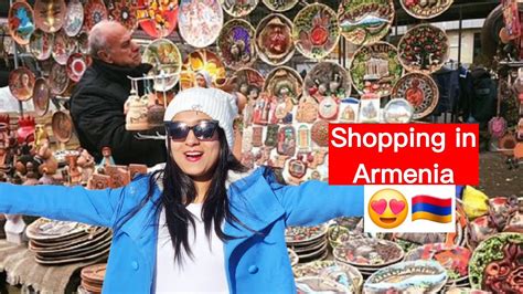 Shopping in Armenia 😍 🇦🇲 - YouTube