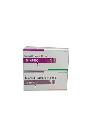 Minoxidil Minpro Tablet At Rs Stripe Nagpur Id