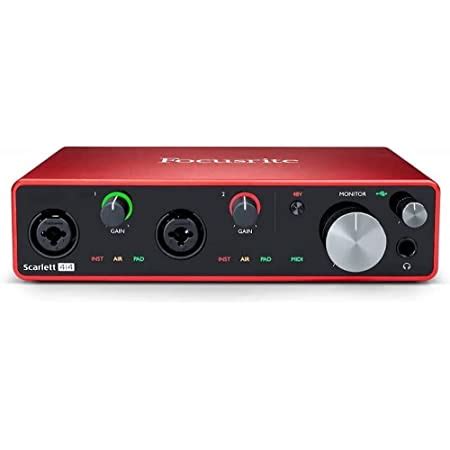 Focusrite Scarlett Solo Interfaz de audio USB 3ra generación con Pro