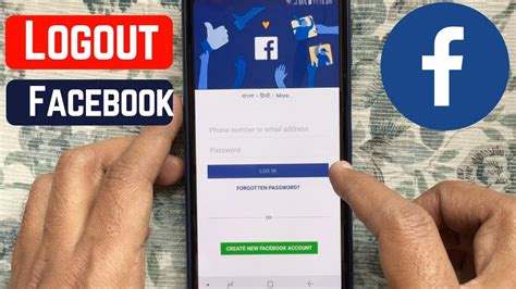 How To Log Out From Facebook App On Android Youtube