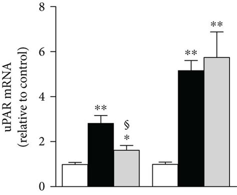 Effects Of UPARANT On Upregulated Levels Of UPAR And FPRs Ad