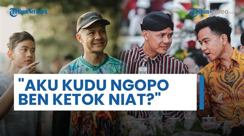 Respons Gibran Dituding Warganet Tak Niat Dukung Ganjar Pranowo Aku