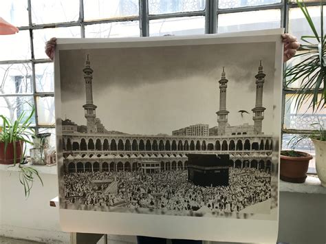 The Kaaba Al Ka Bah The Cube Ka Bah Photo Print Canvas Kaabah Art