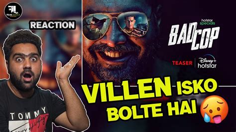 Hotstar Specials Bad Cop REACTION VIDEO Anurag Kashyap Gulshan