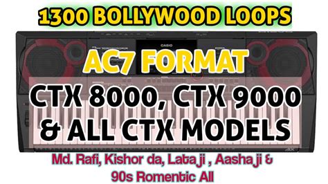 CASIO KEYBOARD BOLLYWOOD LOOPS CASIO CTX 8000IN CASIO CTX 9000IN