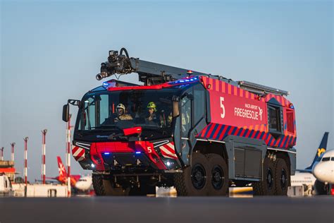 The Rosenbauer Panther 8x8 Fire Truck Malta International Airport