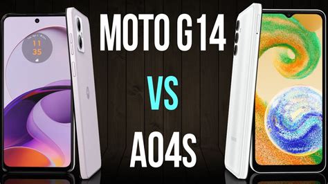 Moto G14 vs A04s Comparativo Preços YouTube