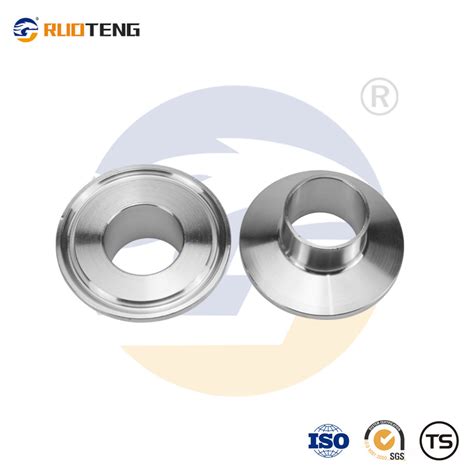 Ruoteng Din Sanitary Stainless Steel Welding Clamped Ferrule