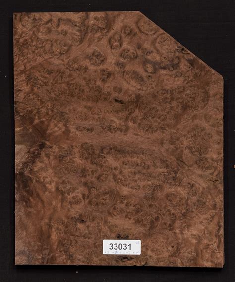 Walnut Burl Wood Veneer Sheets