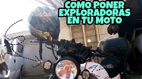 Vento Xpress Como Instalar Luces Exploradoras A Mi Moto De Forma