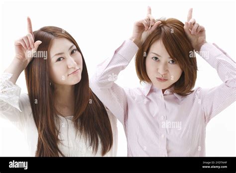 Two Angry Women Stock Photo Alamy