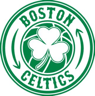 Boston Celtics, team logo, NBA basketball team fan tshirt design - free ...