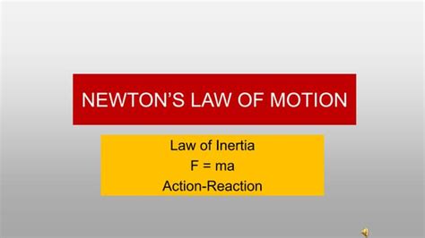 Newtons Lawspptx