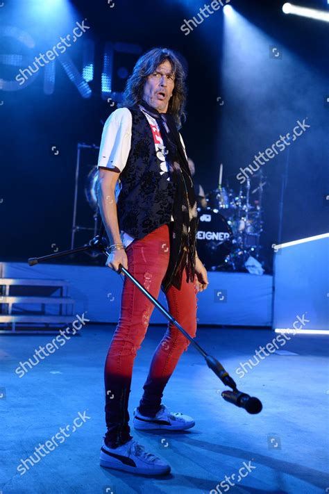 Kelly Hansen Foreigner Performs During Greatest Editorial Stock Photo