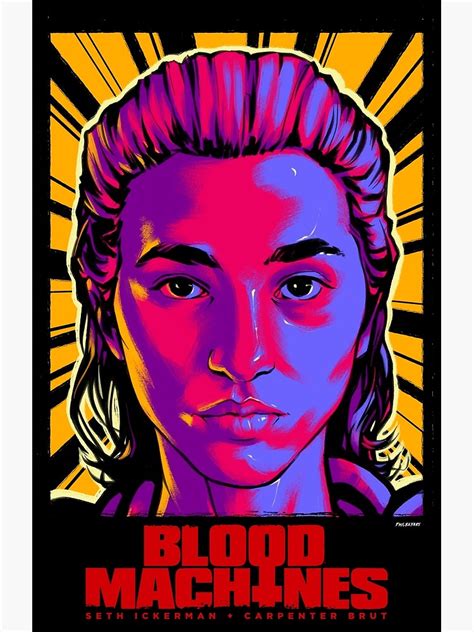 "Blood Machines Movie Art Variant 2 of 4 Corey" Poster for Sale by ...