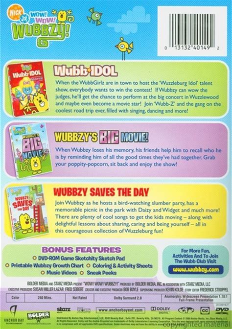 Wow! Wow! Wubbzy!: Triple Feature (DVD) | DVD Empire