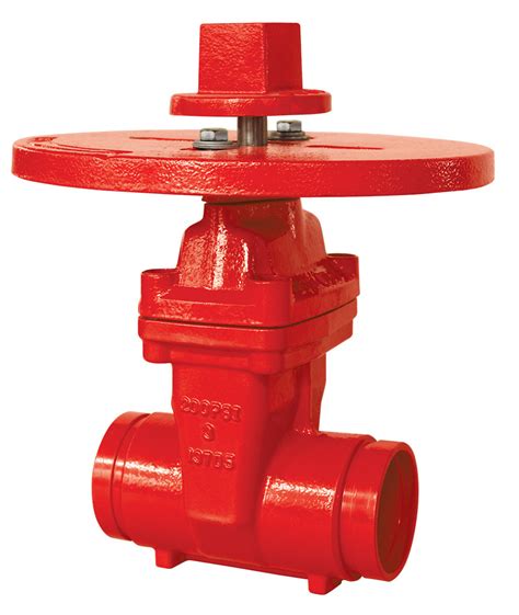 Z Psi Nrs Type Grooved End Gate Valve China Ul Fm Gate Valve