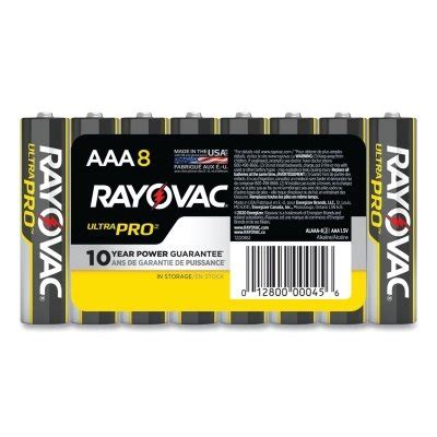 RAYOVAC Ultra ProAlkaline Batteries Pressure Solutions