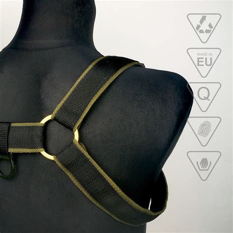 Military Men Harness Mens Chest Harness Man Harness Etsy