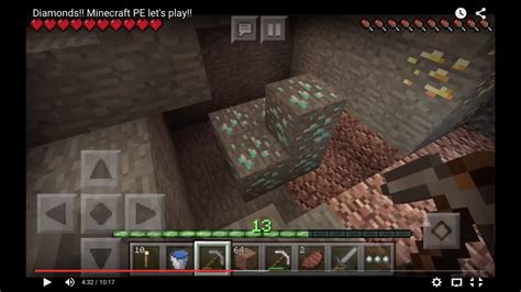 Diamonds Minecraft Pe Lets Play 7 Youtube