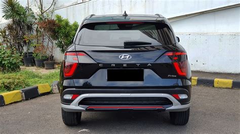 Km7ribuan Hyundai Creta Prime Sunroof 2022 Hitam Tangan Pertama 4721725