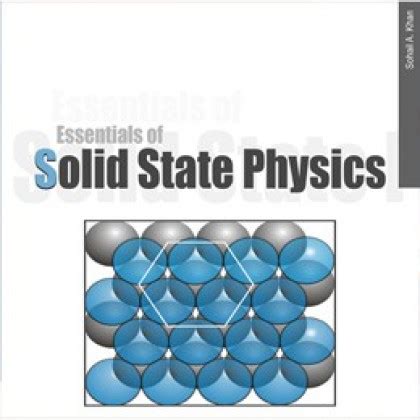 Essentials of Solid State Physics | Emdash.my