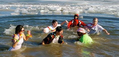 Polar Plunges For New Years Day Motif