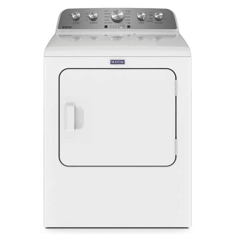Maytag 7.0 cu. ft. Vented Electric Dryer in White MED5430MW - The Home