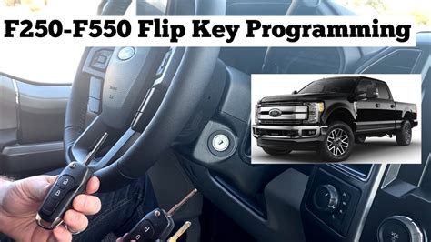 How To Program A 2017 Ford F250 F550 Flip Key Remote Fob F 250 F 350