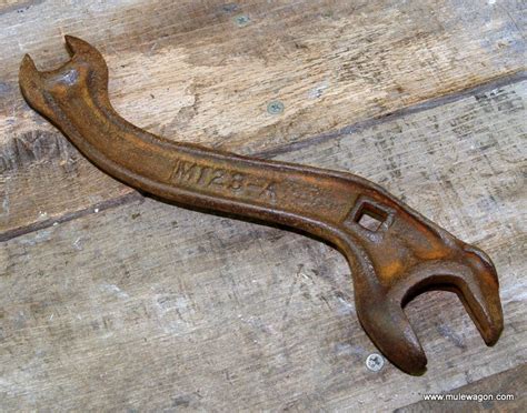 This Old Plow Wrench Is Used With Rust Old Farm Tool 44 99 I Have