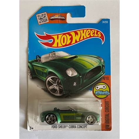 Ford Shelby Cobra Concept Hot Wheels HW Digital Circuit Shopee Brasil