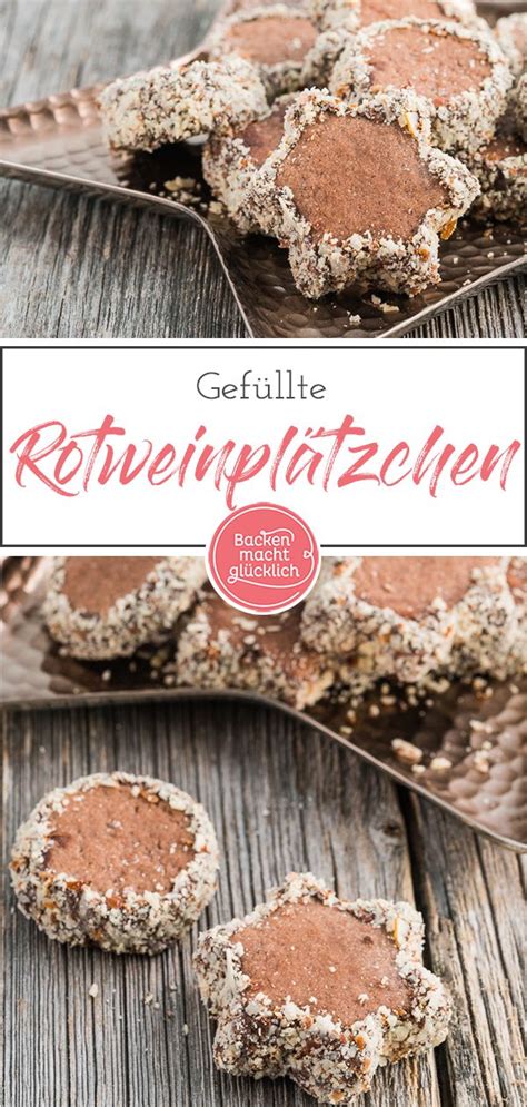 Rotwein Plätzchen Backen macht glücklich Rezept Plätzchen backen