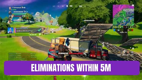 Fortnite Eliminations Within 5m Epic Quest Guide Fortnite Week 4