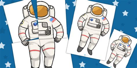 Printable Astronaut Cut Out Template - Printable Word Searches