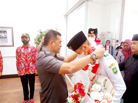 Pemko Pekanbaru Sambut Kedatangan Paskibraka Nasional Pekanbaru