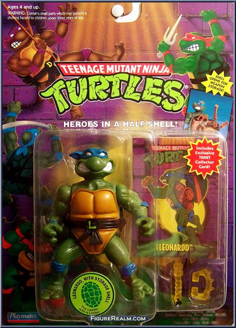 Leonardo With Storage Shell Reissue With Card Teenage Mutant Ninja Turtles Storage