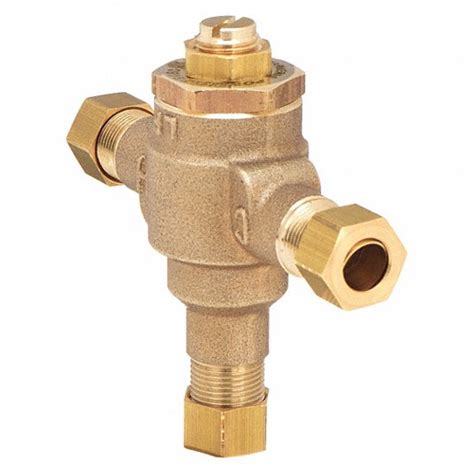 Powers 3 8 In Inlet Connection Size 3 8 In Outlet Connection Size Thermostatic Mixing Valve