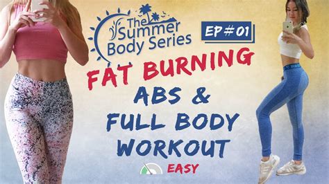 Abs Full Body Workout Mins Cardio Abs Beginner Fat Burning Workout