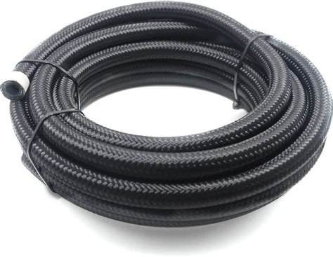 Fuel Line Kit 38 6an 20ft Hose Nylon Stainless Steel