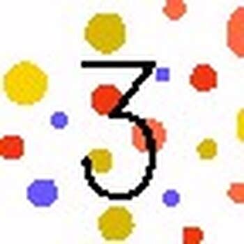 Primary Polka Dot Calendar Numbers By Digital Decor Tpt